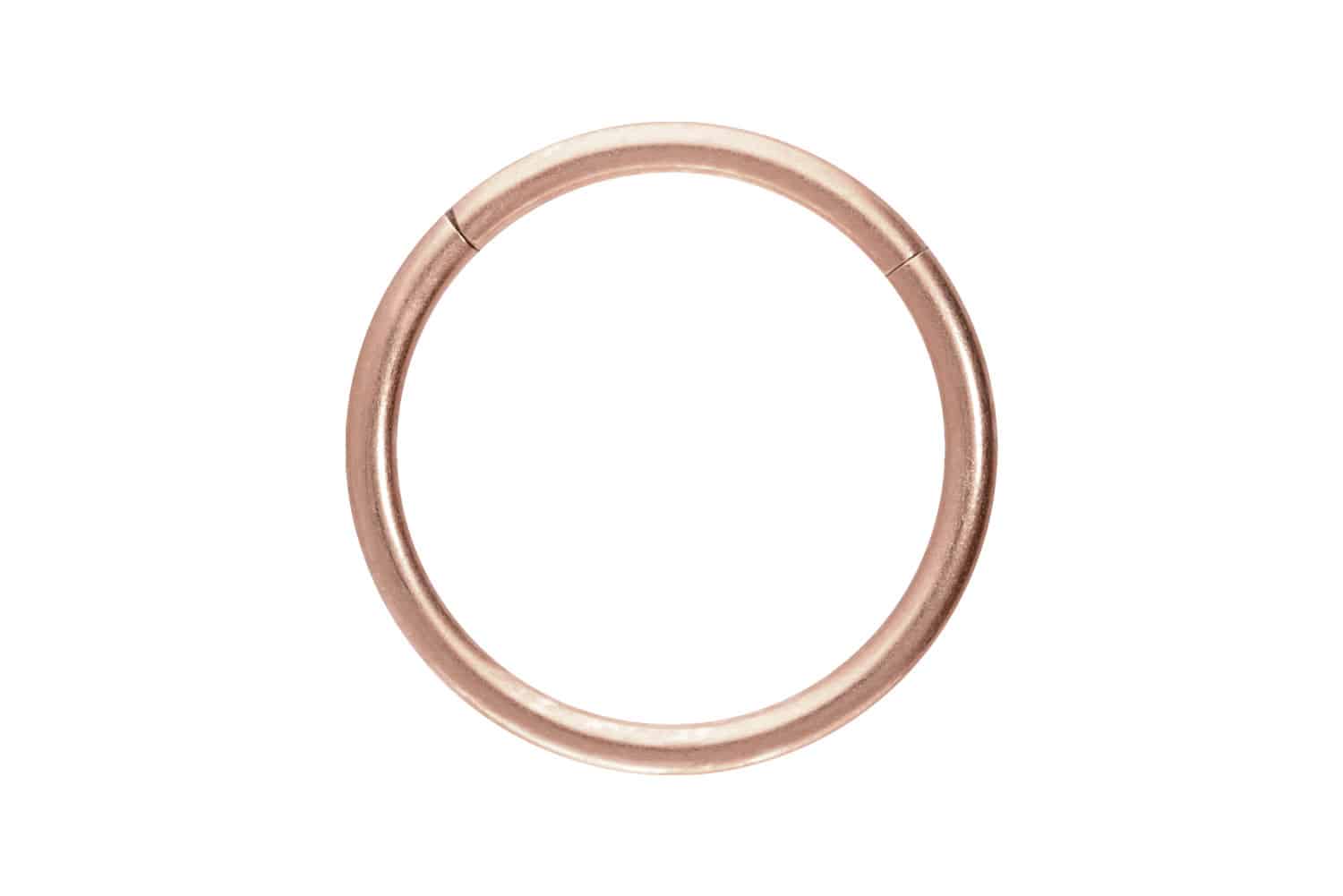 Titan Segmentring Clicker Piercing MATT